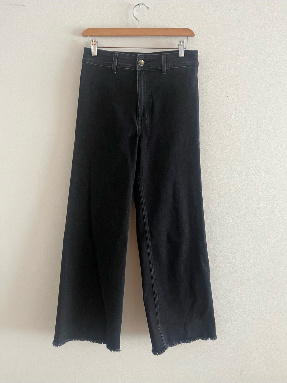 Billabong Free Fall Black High-Waist Wide-Leg Jeans - Picture 5 of 11